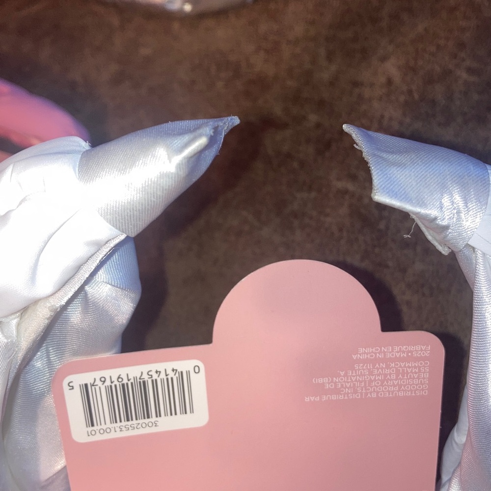 Goody Ouchless Headbands in Silver, White, and Pink . Price for one - Picture 3 of 3